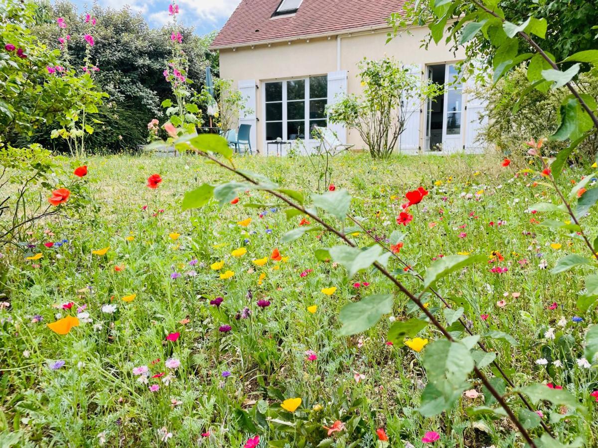 La Mandragora - Maison Avec Jardin Et Poele A Bois Vernon  Exteriör bild